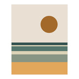 Ocean - Mid Century Landscape (Print Only) thumbnail