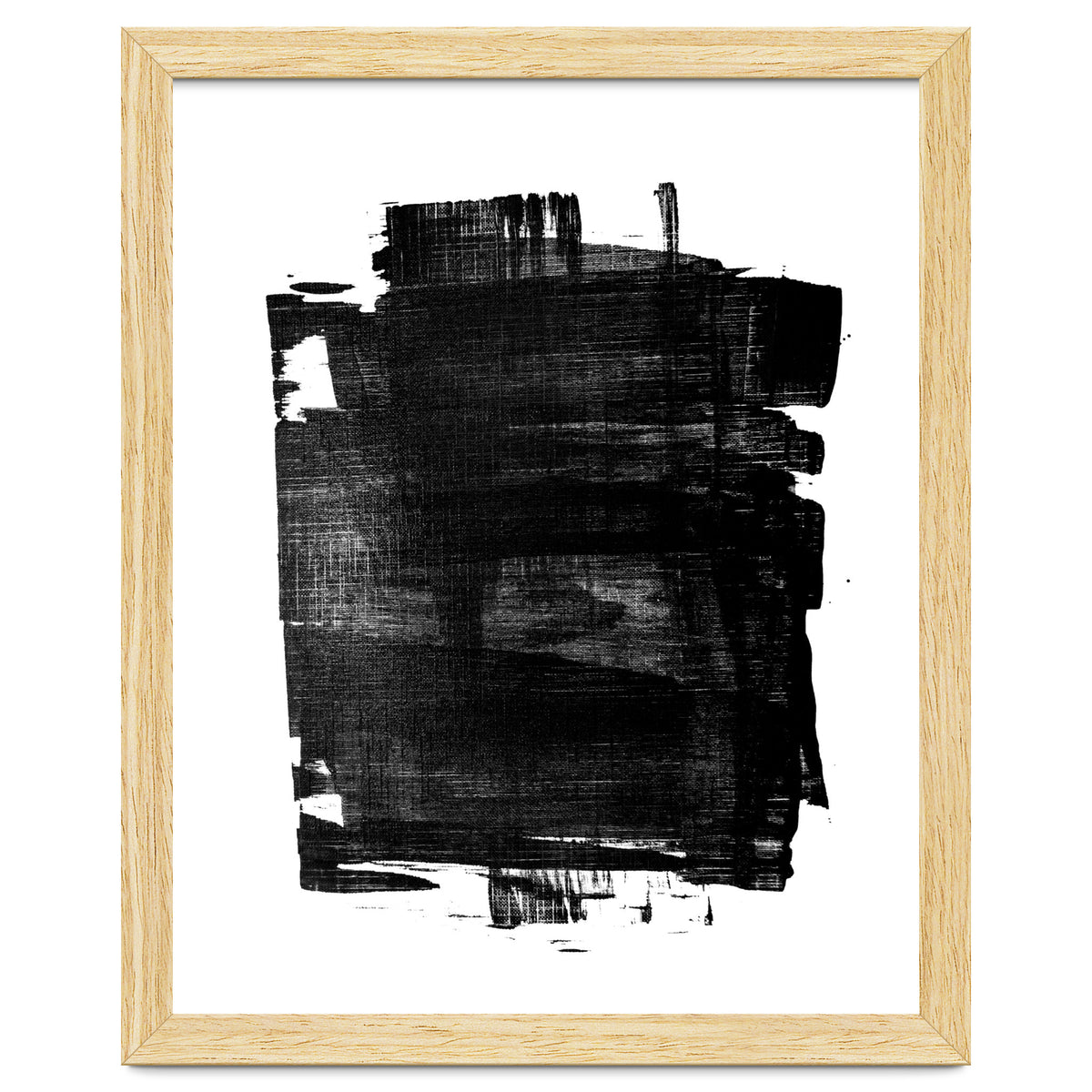 Minimalist Textured Brushstroke Art #1