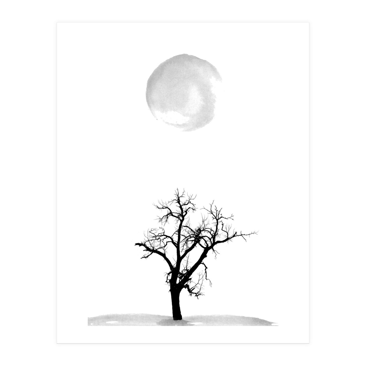 Moonlinght Landscape (Print Only)