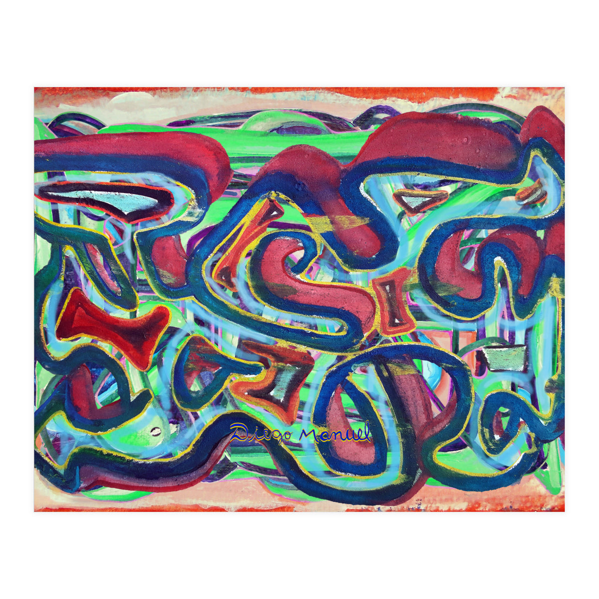 Graffiti Digital 2022 911 (Print Only)