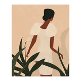 Woman Boho Minimalist Illustration (Print Only) thumbnail
