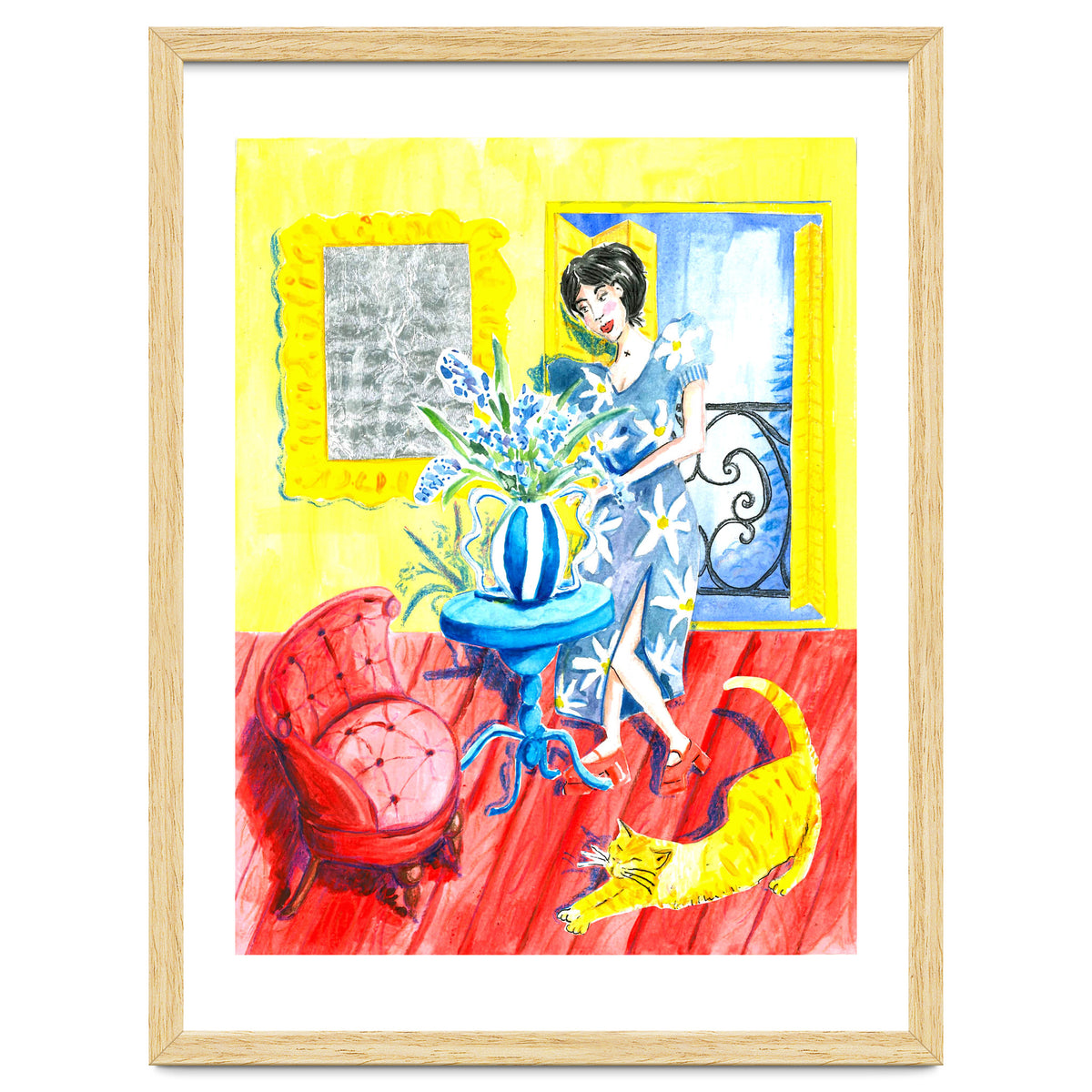 Fanny In The Living Room