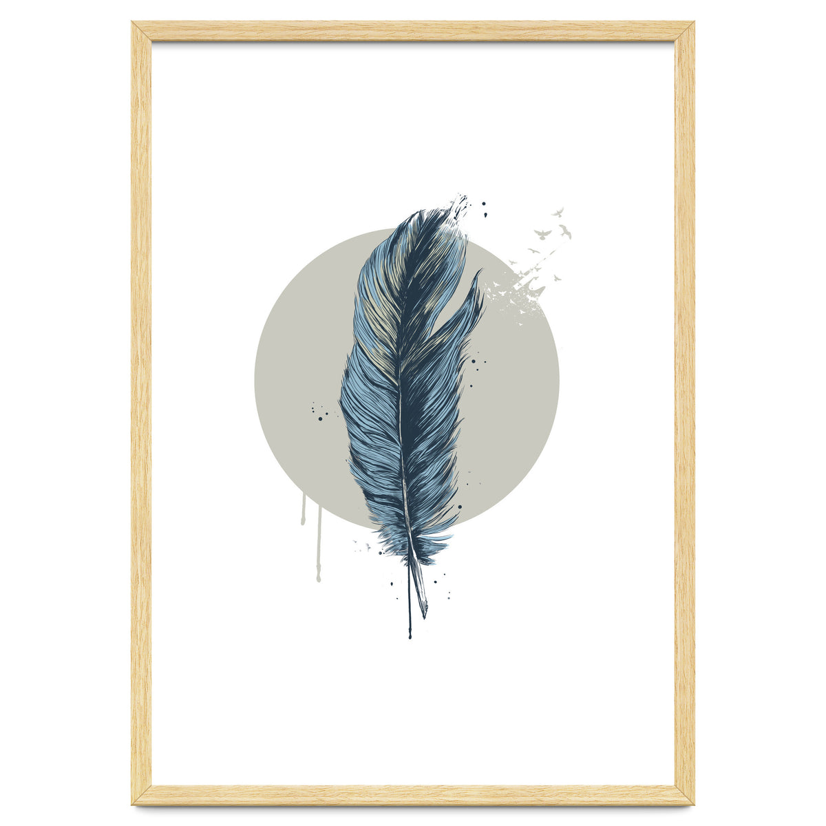 Feather In A Circle