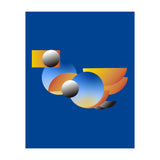 Modern Abstract Geometric Minimalist Duck (Print Only) thumbnail