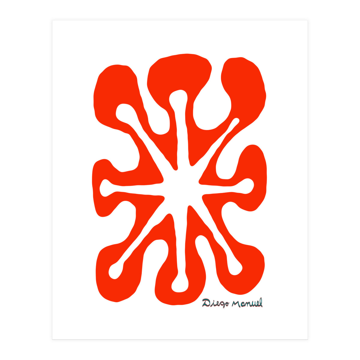 Fuego 95 Copia (Print Only)