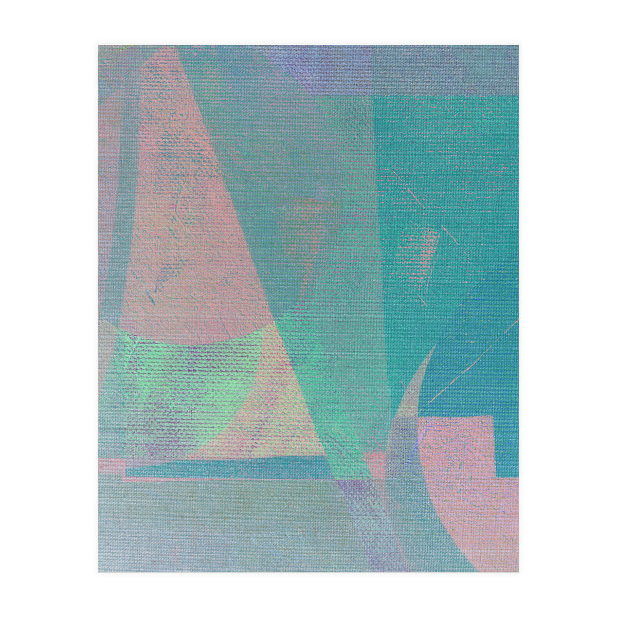 Fog In Downtown (3) (Print Only)