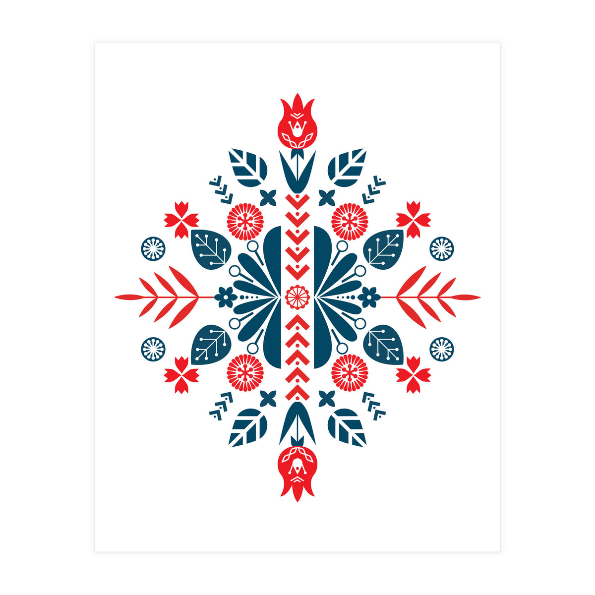 Scandinavian Folk Patterns  (Print Only)