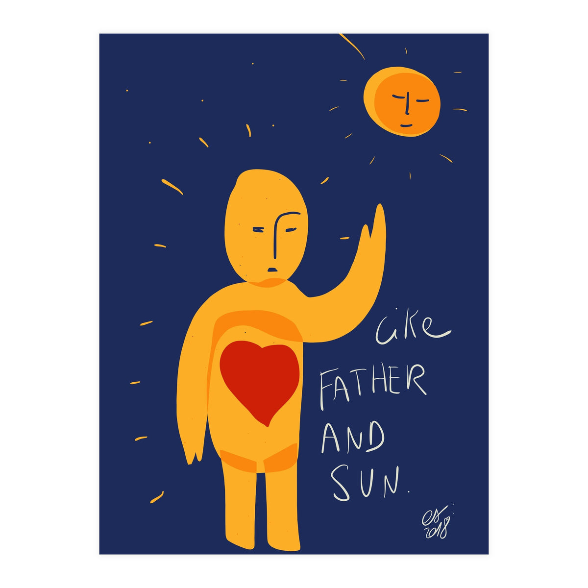 Like Father to Sun (Print Only)