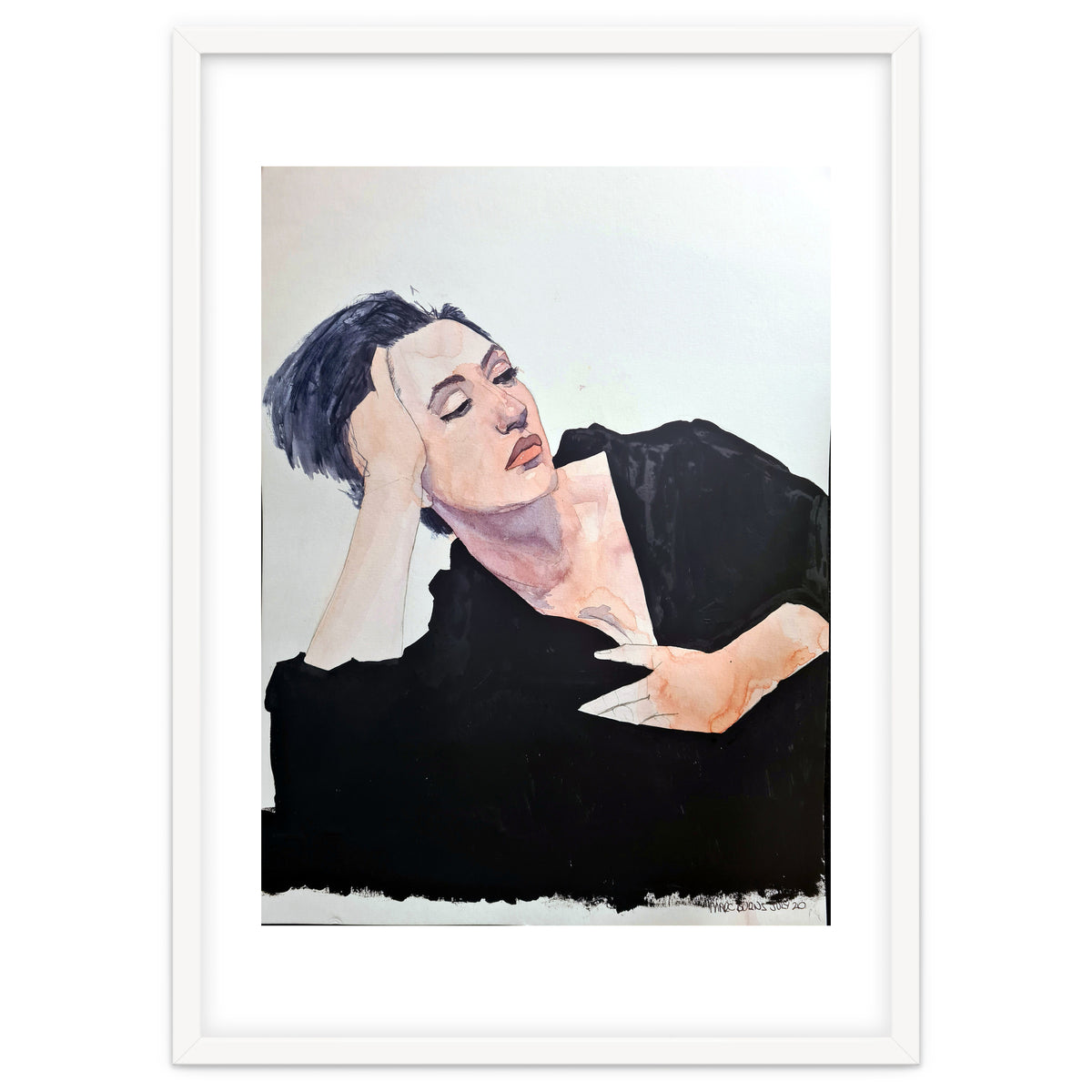 Untitled #91 - Woman in black