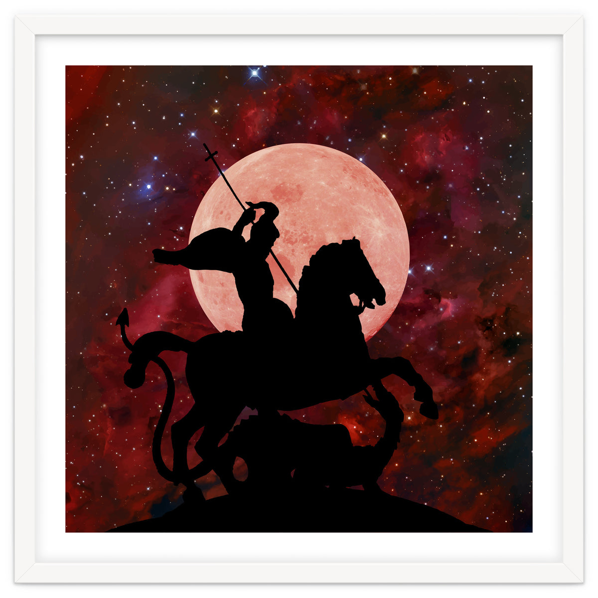 SAINT JORGE AND THE DRAGON