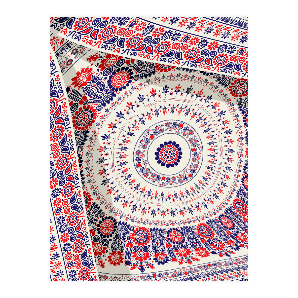 Romanian embroidery background 41 (Print Only)