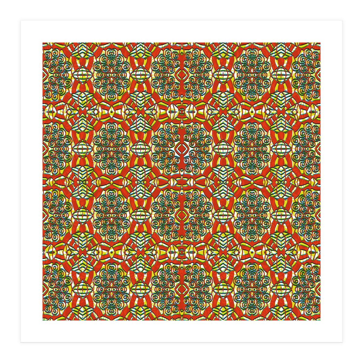 Patterned Print (Print Only)