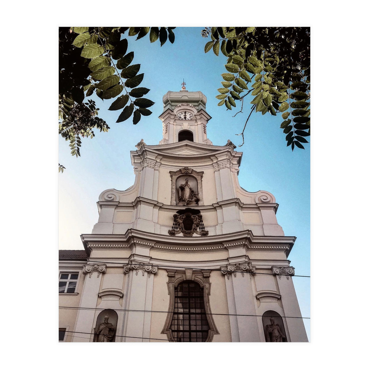 Bratislava framed architecture  (Print Only)