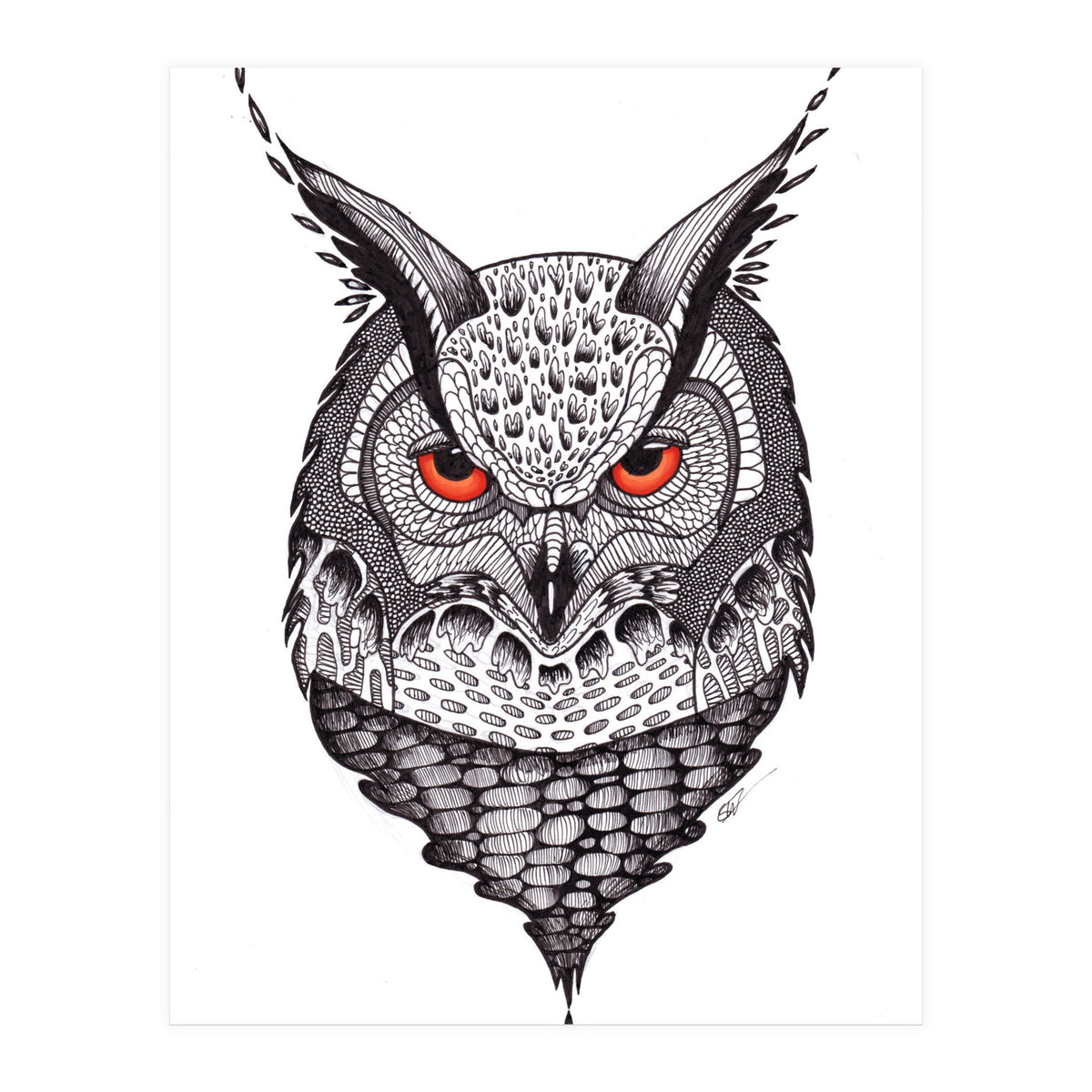 Owl (Print Only)