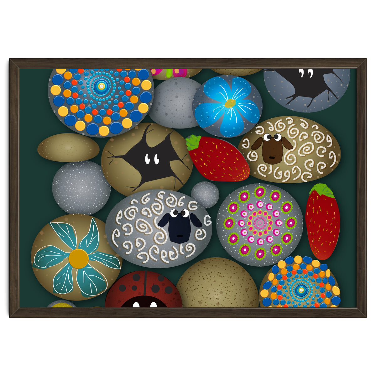 Painted Rocks