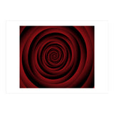 Abstract Concentric Spiral Circles (Print Only) thumbnail