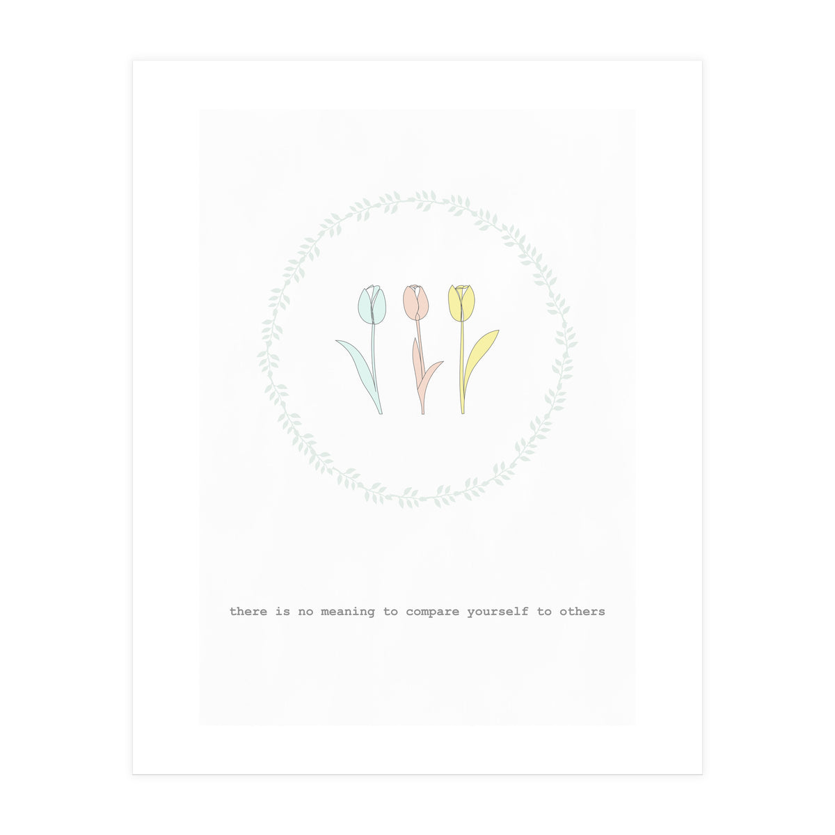 Tulip Flowers   (Print Only)