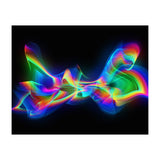 Abstract Colorful Flame Waves (Print Only) thumbnail