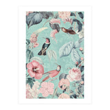 Pastel Hummingbirds (Print Only) thumbnail