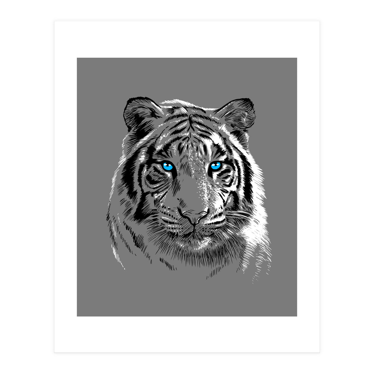 Sketch Tiger (Print Only)