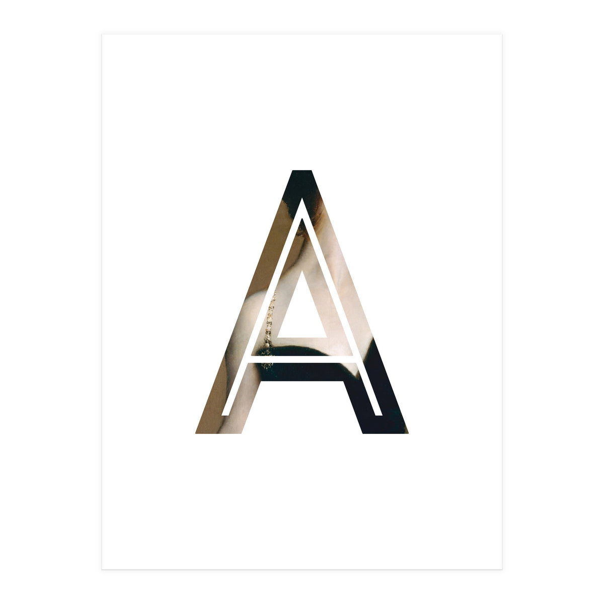 Letter A - (Impress) (Print Only)