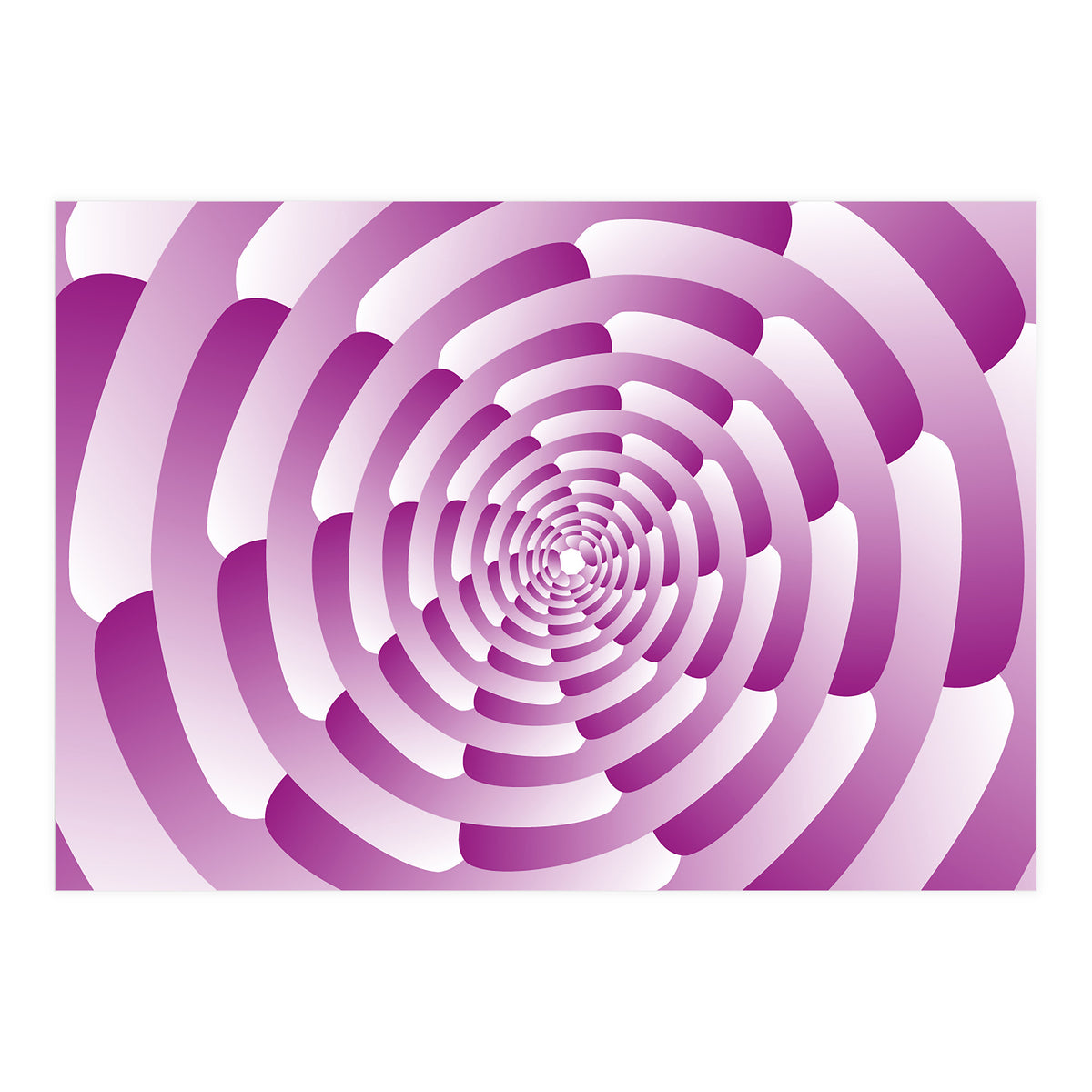 Abstract Pink Spiral (Print Only)