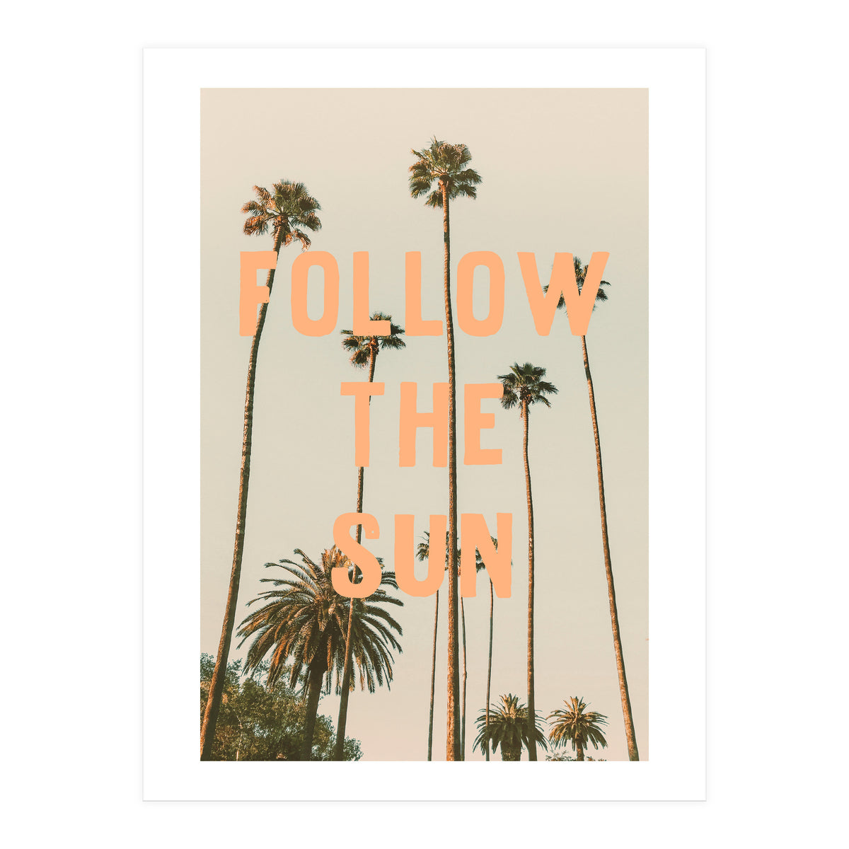 Follow The Sun (Print Only)