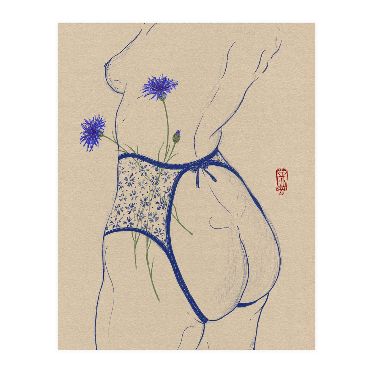 Corny Flowers  (Print Only)