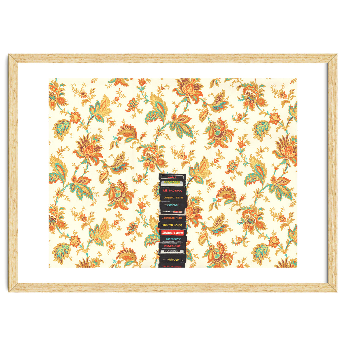 Atari & Flower Wallpaper