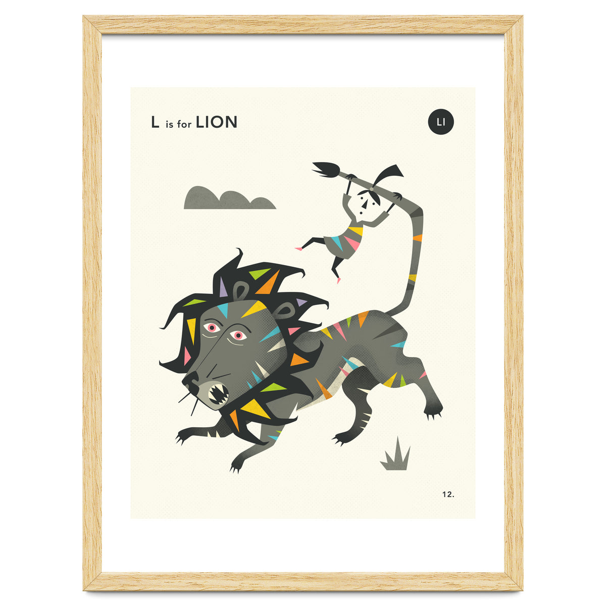 L is for LION