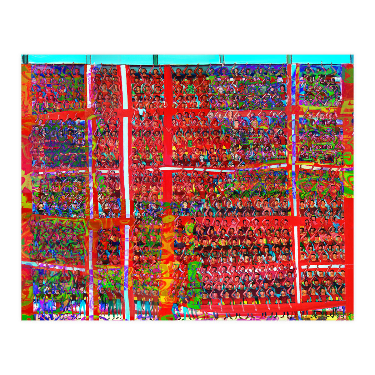 Gran Hinchada Roja 10 (Print Only)