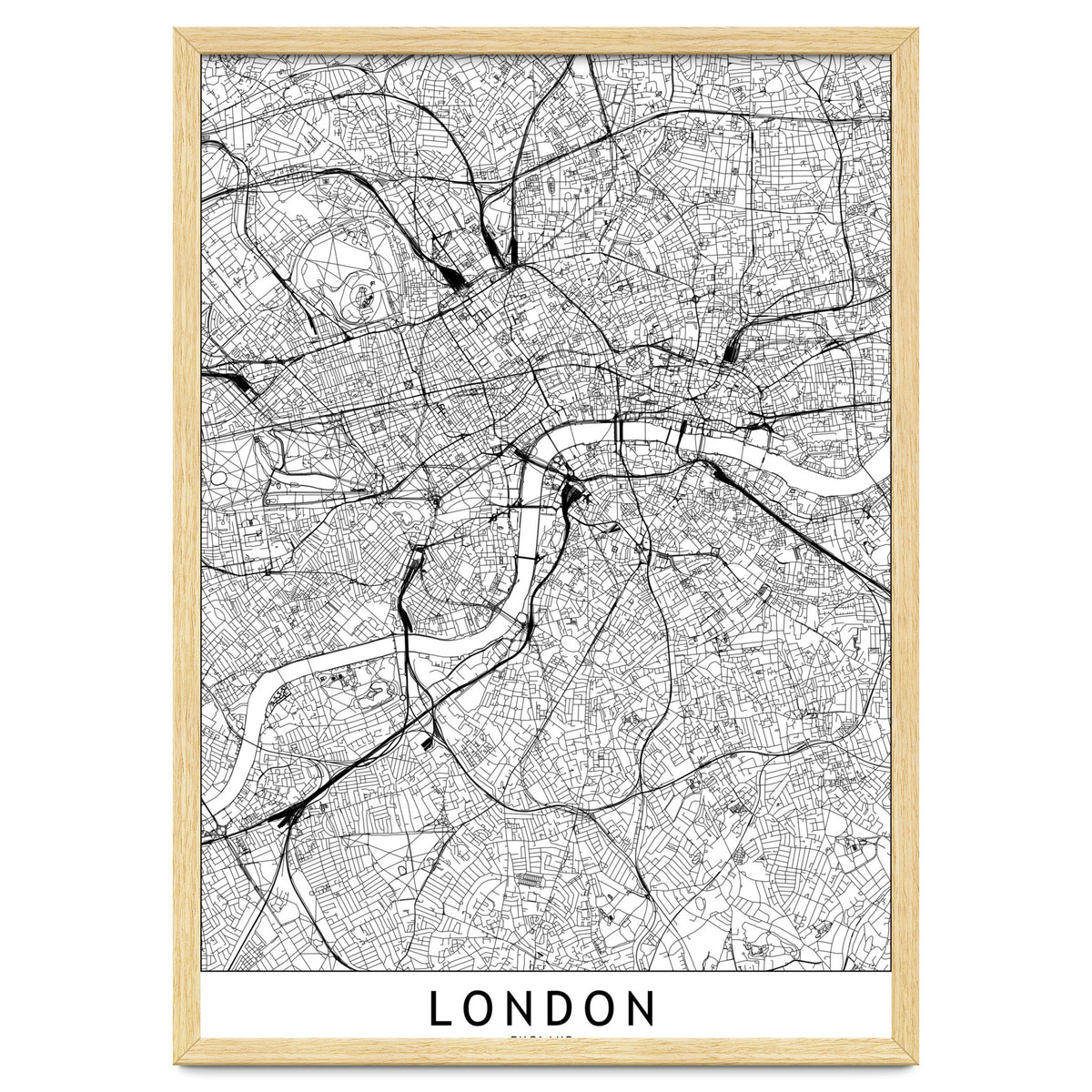 London White Map