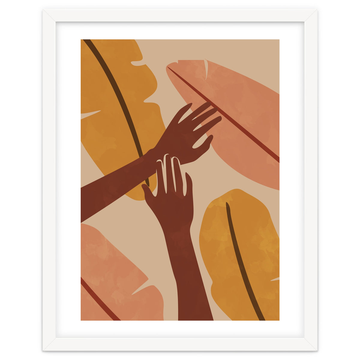 Banana Leaf Tropical Boho