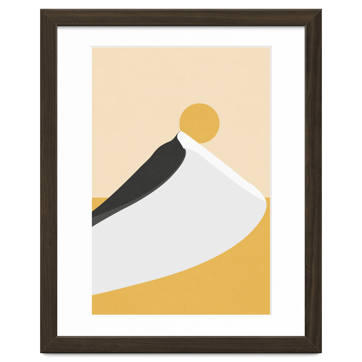 Abstract Dune - Golden Desert