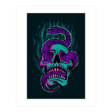 Skull & Snake (Print Only) thumbnail