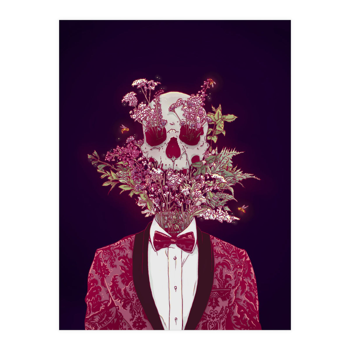 Skull Blossom (Print Only)