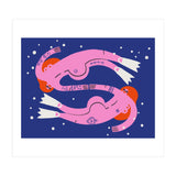 Swirling In The Deep Pisces (Print Only) thumbnail