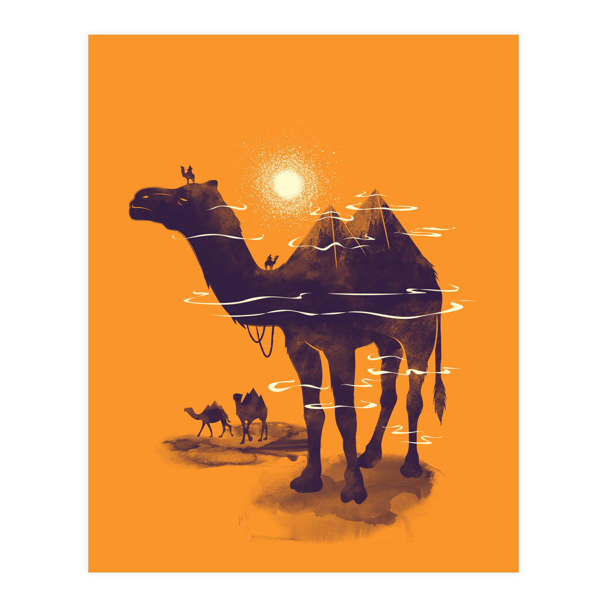 Walking Pyramid (Print Only)