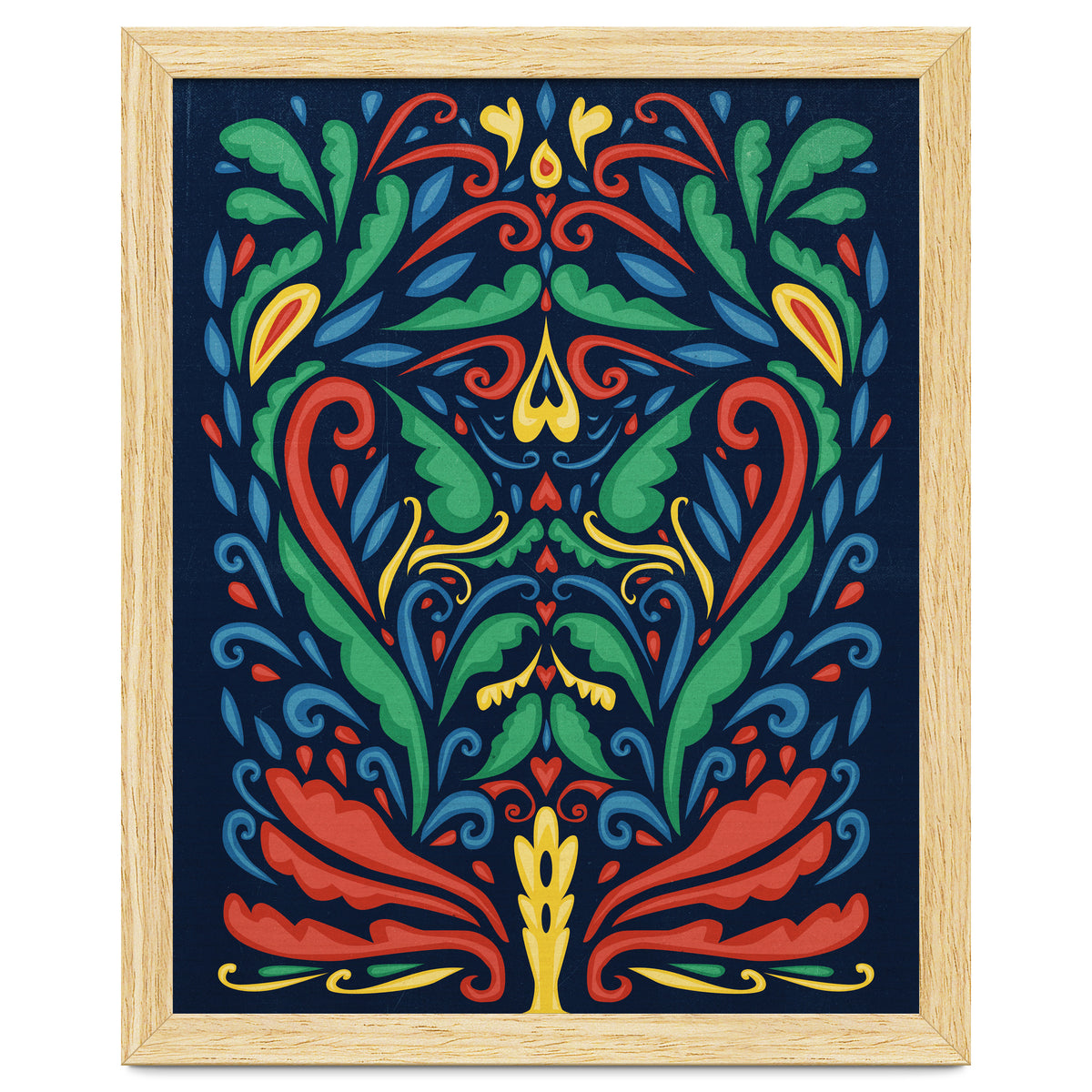 Art Nouveau Folk Art Style
