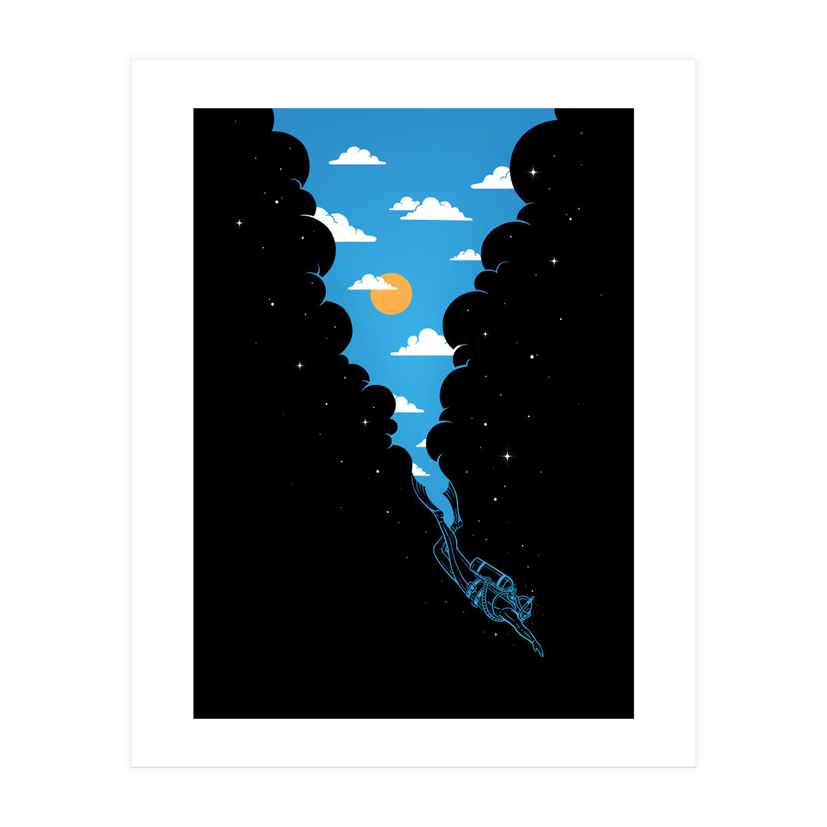 Skydiver (Print Only)