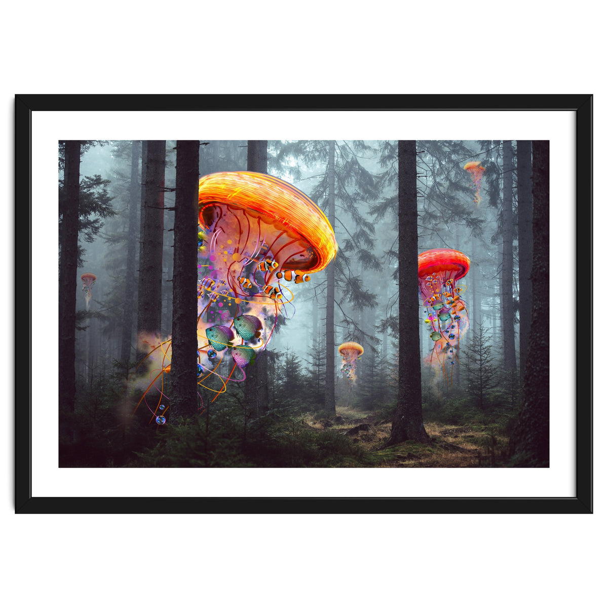 Forest Jellyfish For Print7000