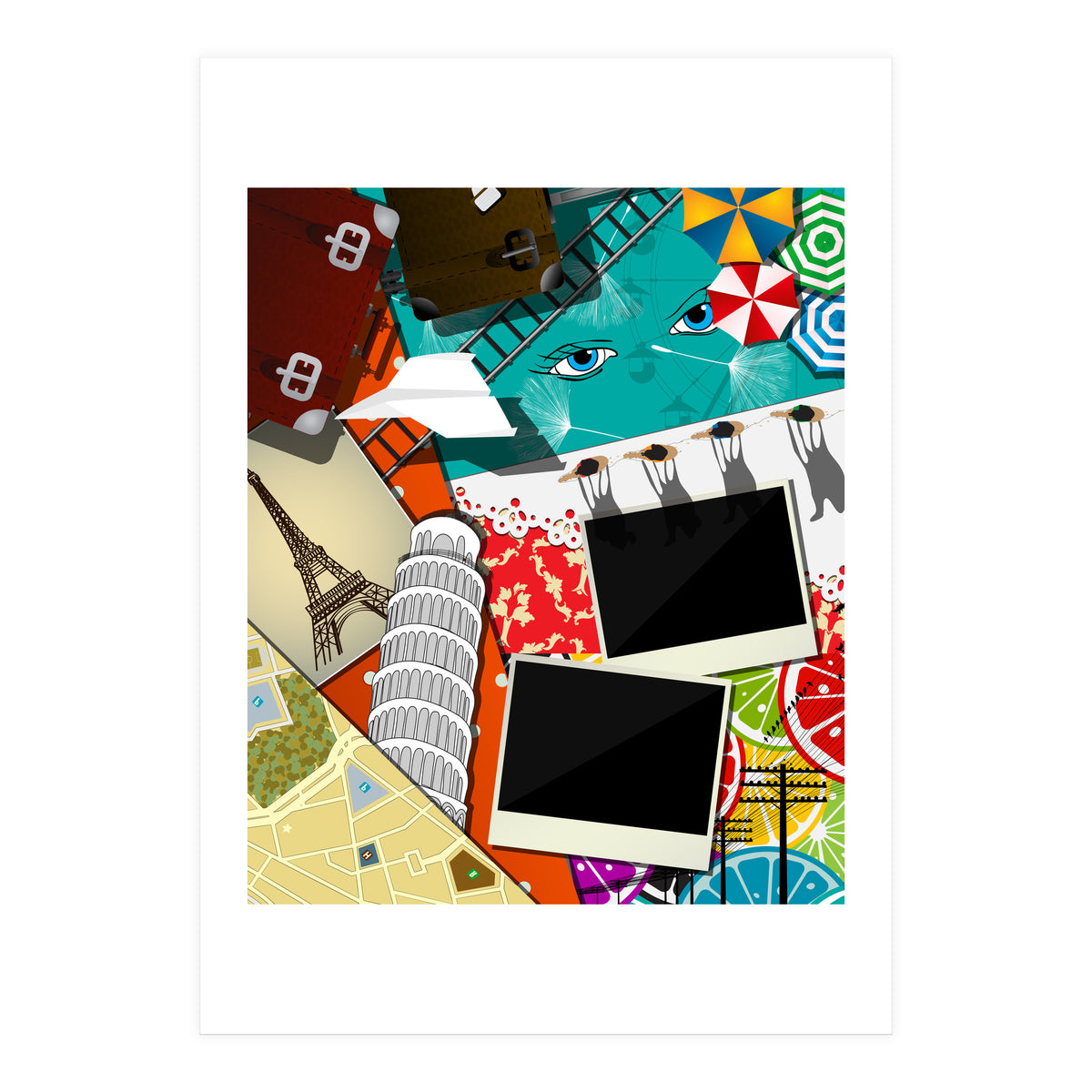 Travel Collage (Print Only)