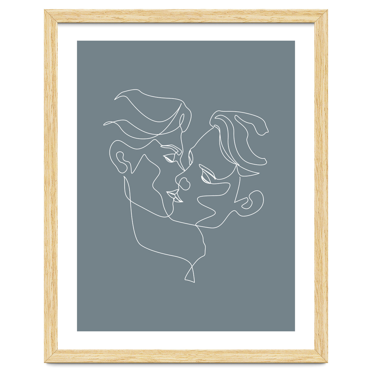 gay love line art-blue