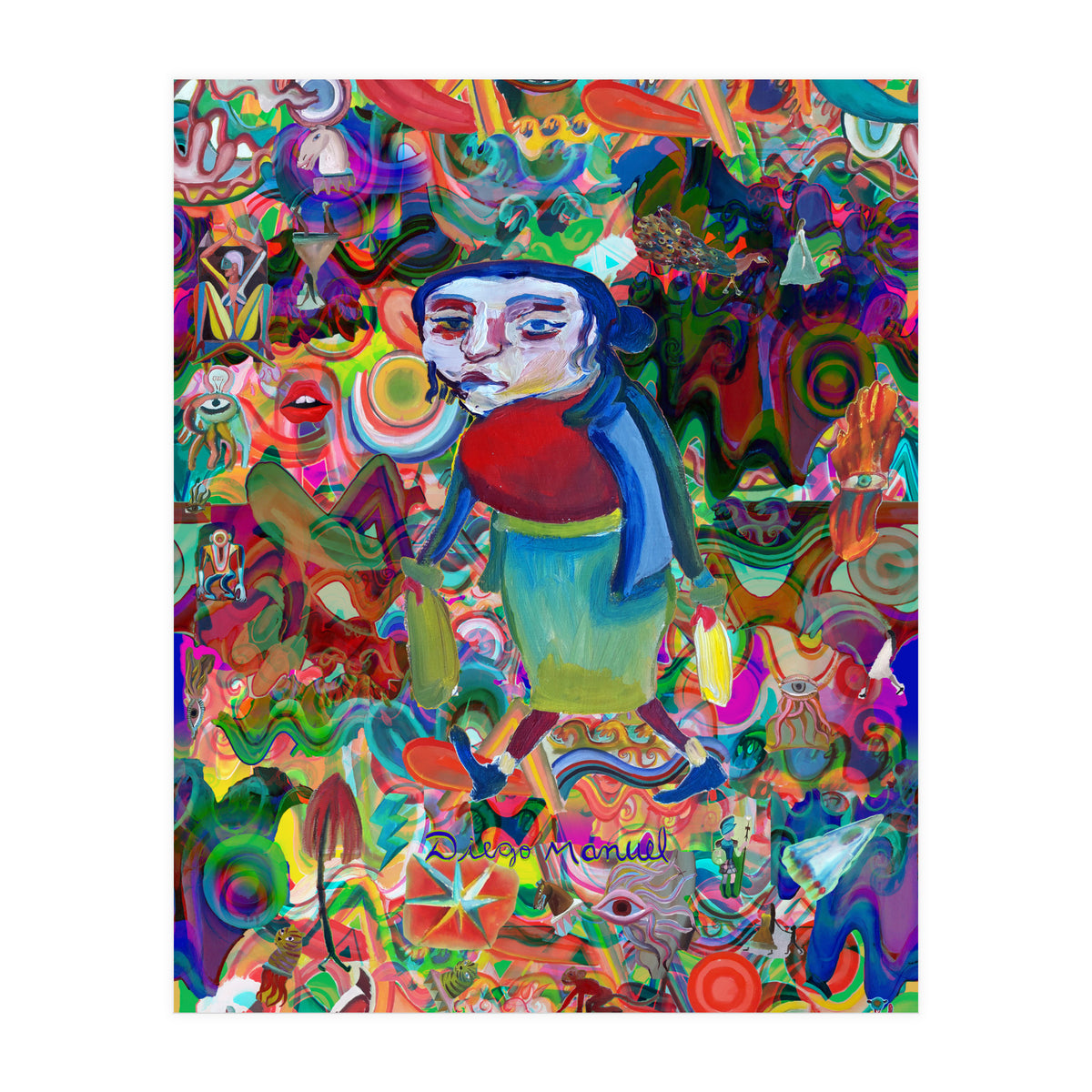 Graffitis 2021 Tapiz 58 (Print Only)