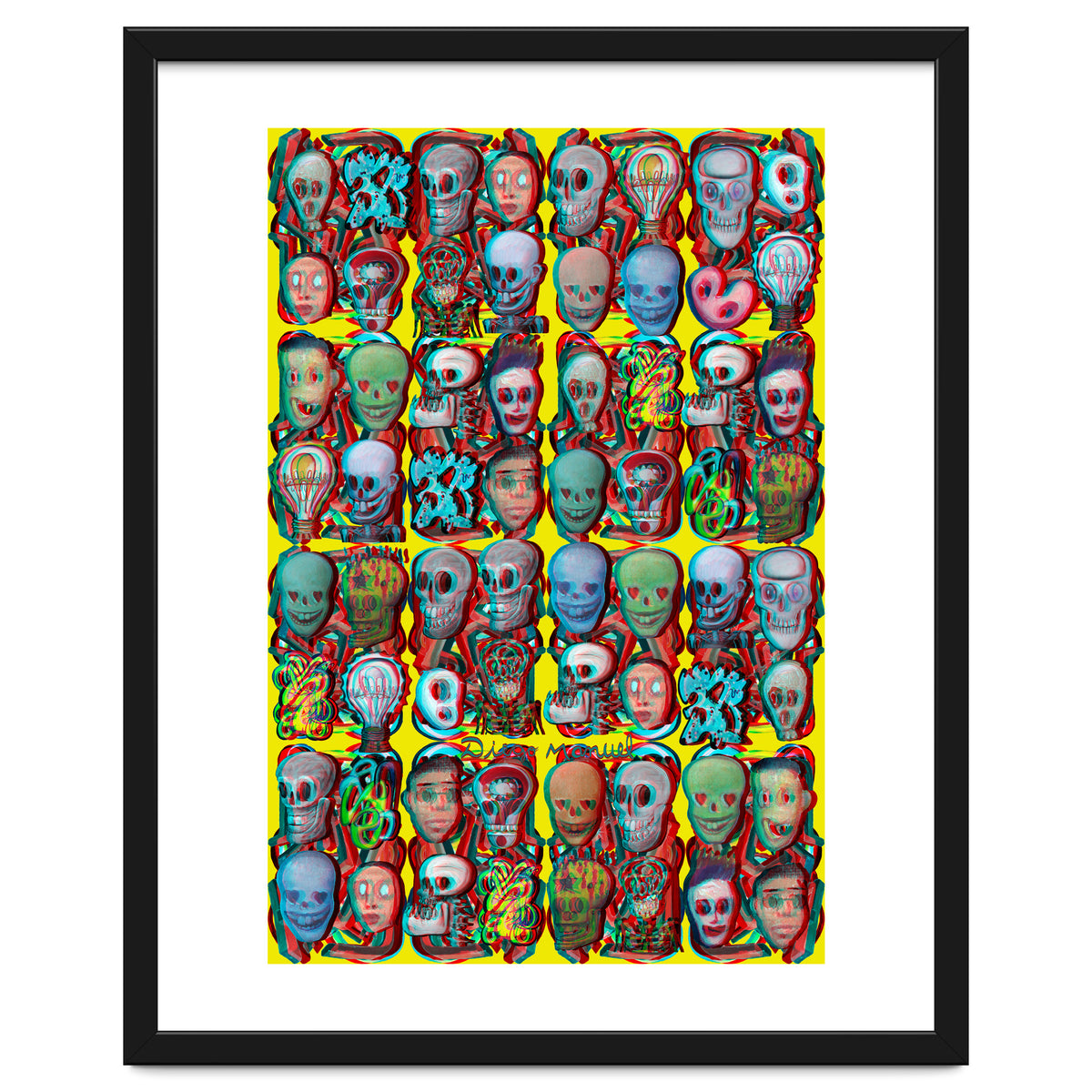 Formas 14 34 3d Y Calaveras