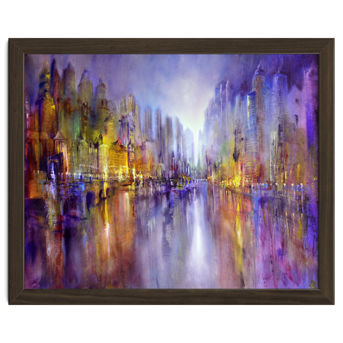 Stadt Am Fluss - city on the riverside