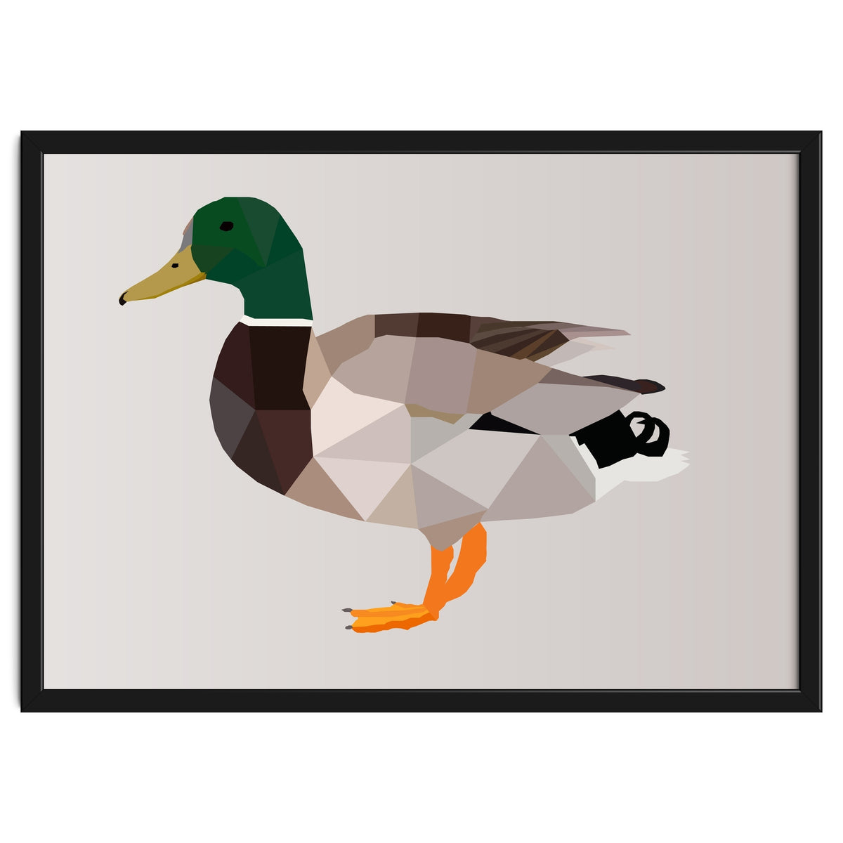 Duck Low Poly Art