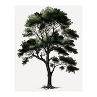 Tree Minimalist Watercolor (Print Only)