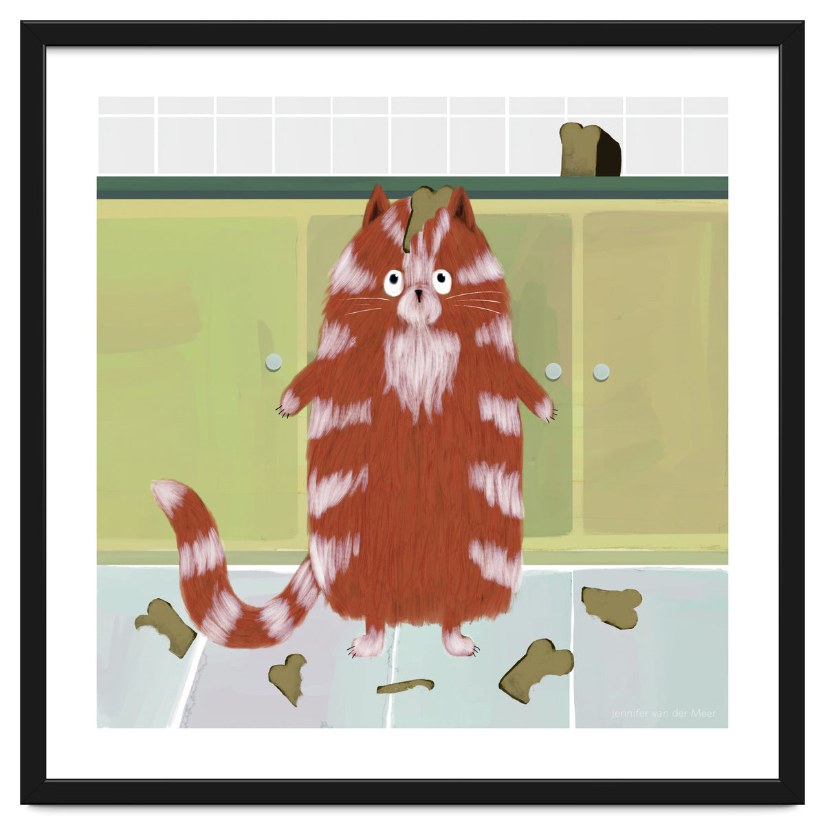 Cat 20: Me? No, I don't like bread!