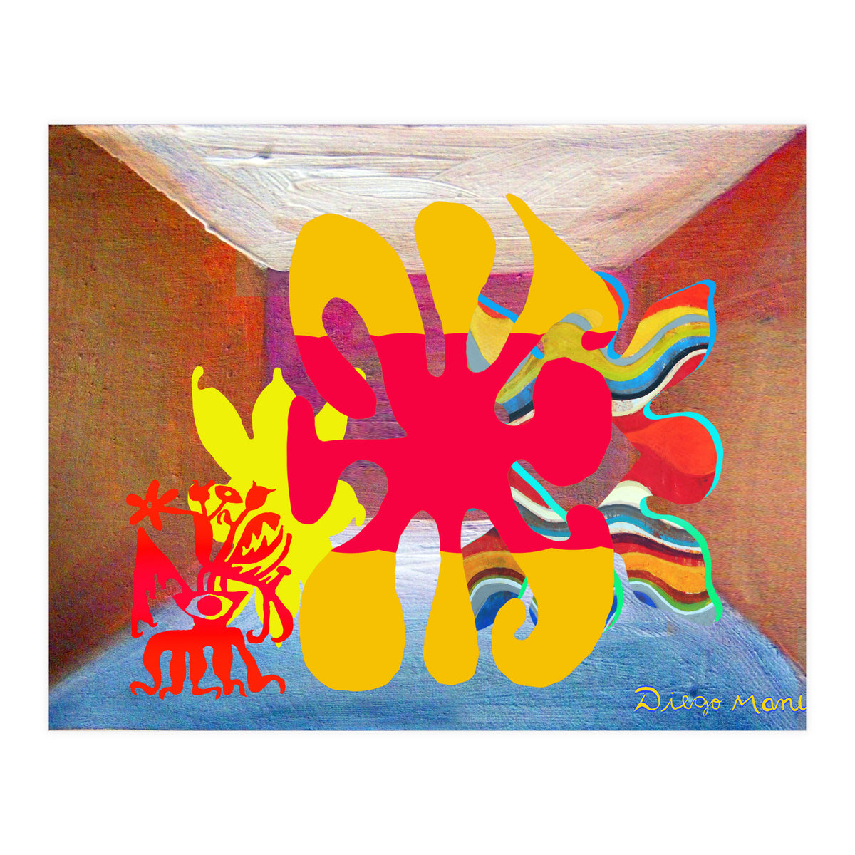 Pop Abstract Escena 2023 5 (Print Only)